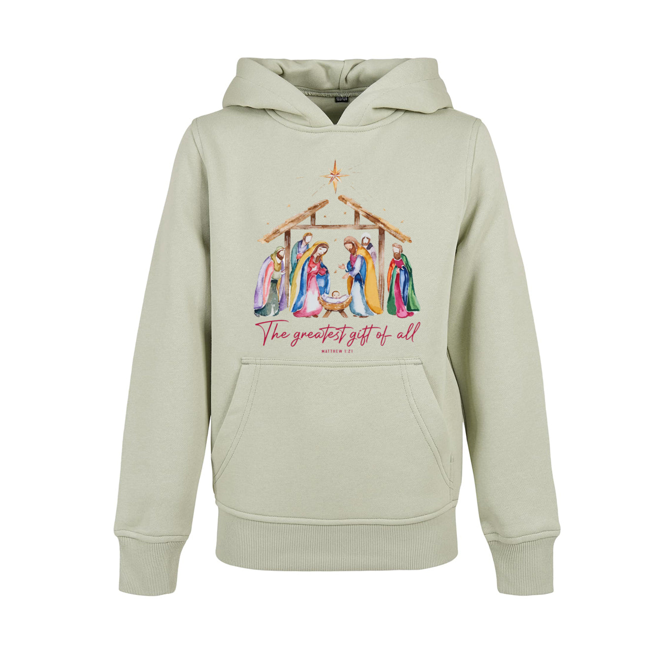 Kinder Hoody Weihnachtskrippe
